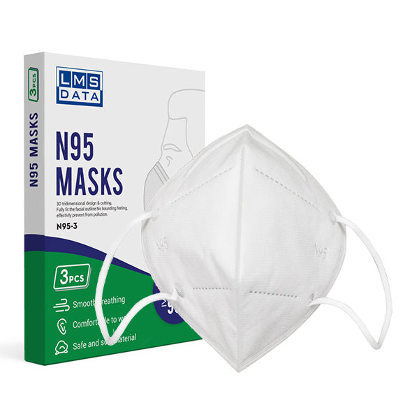 N95 Mask - Pack of 3
