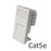Low Profile RJ45 Network Module CAT5e - Shuttered - Rack Sellers