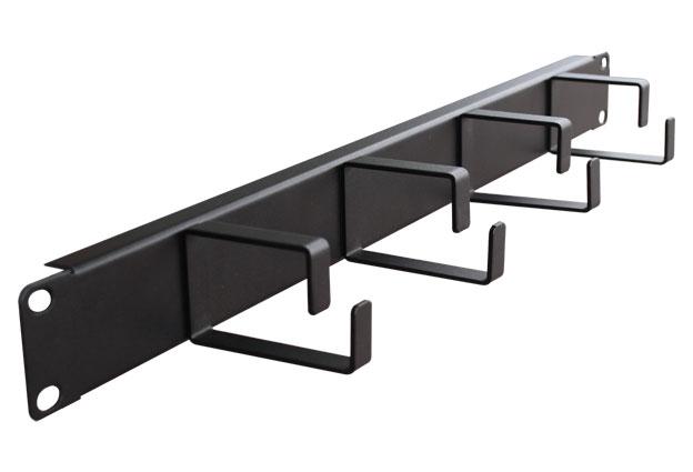 1U 19" Cable Management 4 Ring Panel - Rack Sellers
