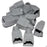 RJ45 BOOTS - Grey - Bag of 100 - Rack Sellers
